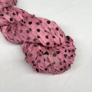Mary Maker Studio ribbons Sari Silk Polkadot Ribbon macrame cotton macrame rope macrame workshop macrame patterns macrame