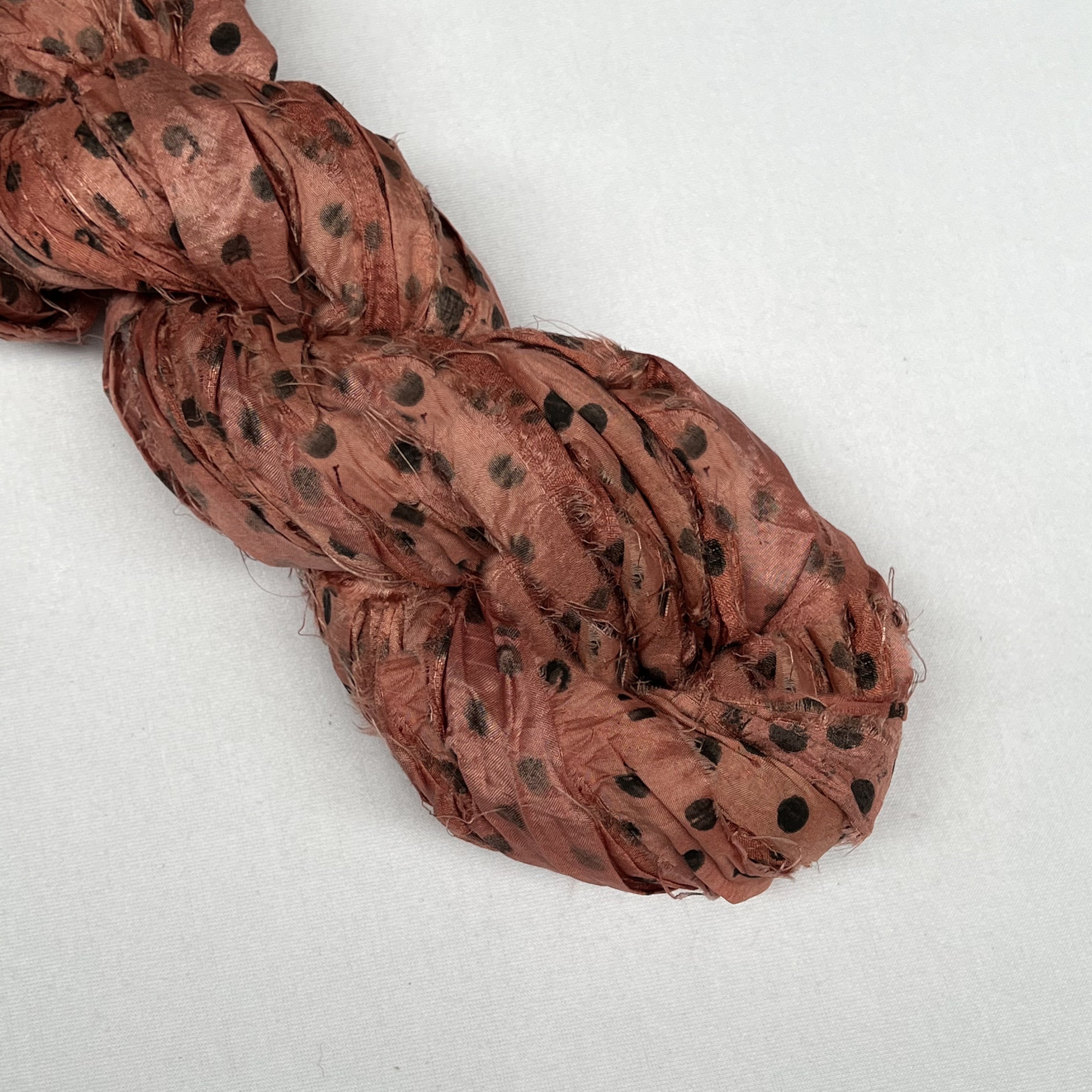 Mary Maker Studio ribbons Sari Silk Polkadot Ribbon macrame cotton macrame rope macrame workshop macrame patterns macrame