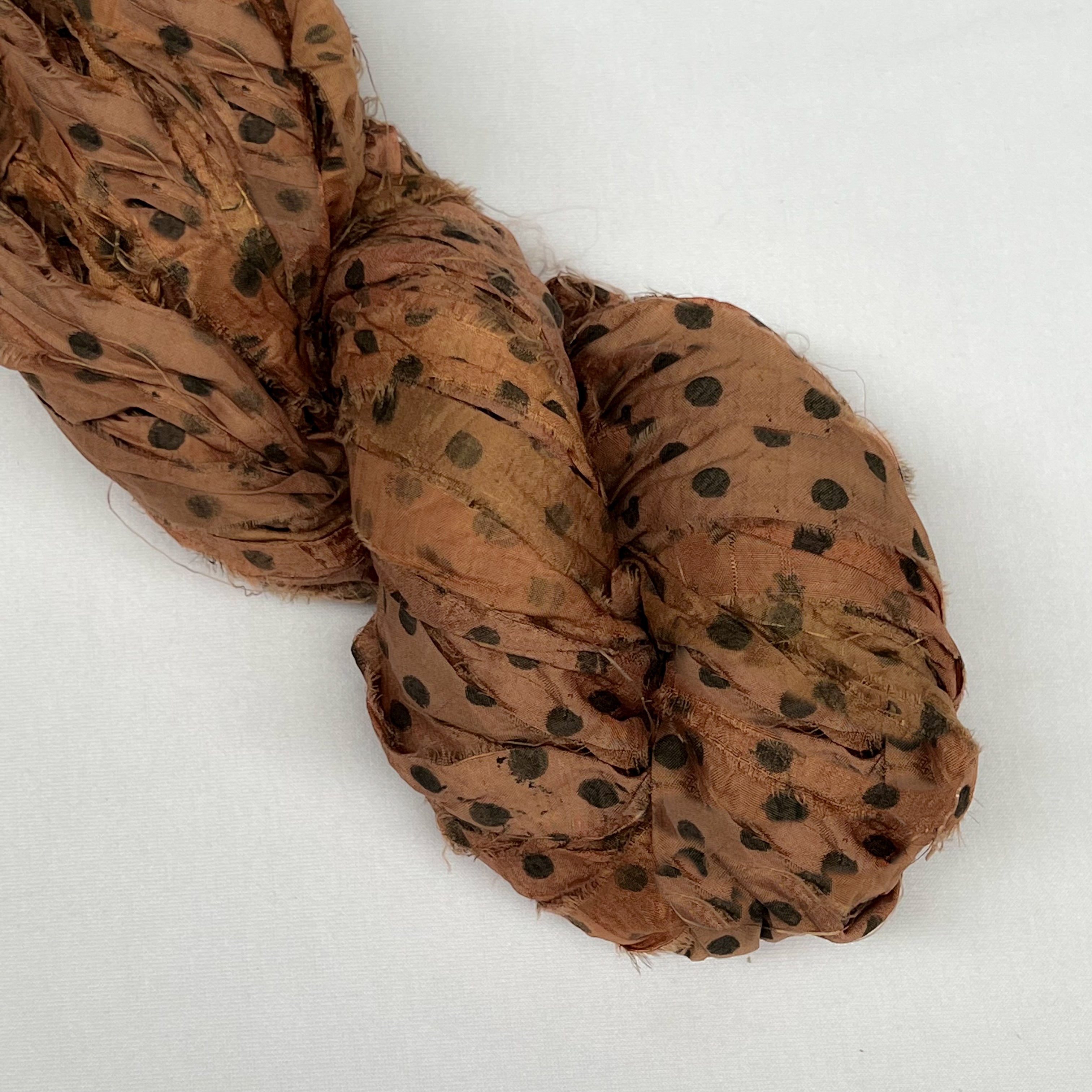 Mary Maker Studio ribbons Sari Silk Polkadot Ribbon macrame cotton macrame rope macrame workshop macrame patterns macrame