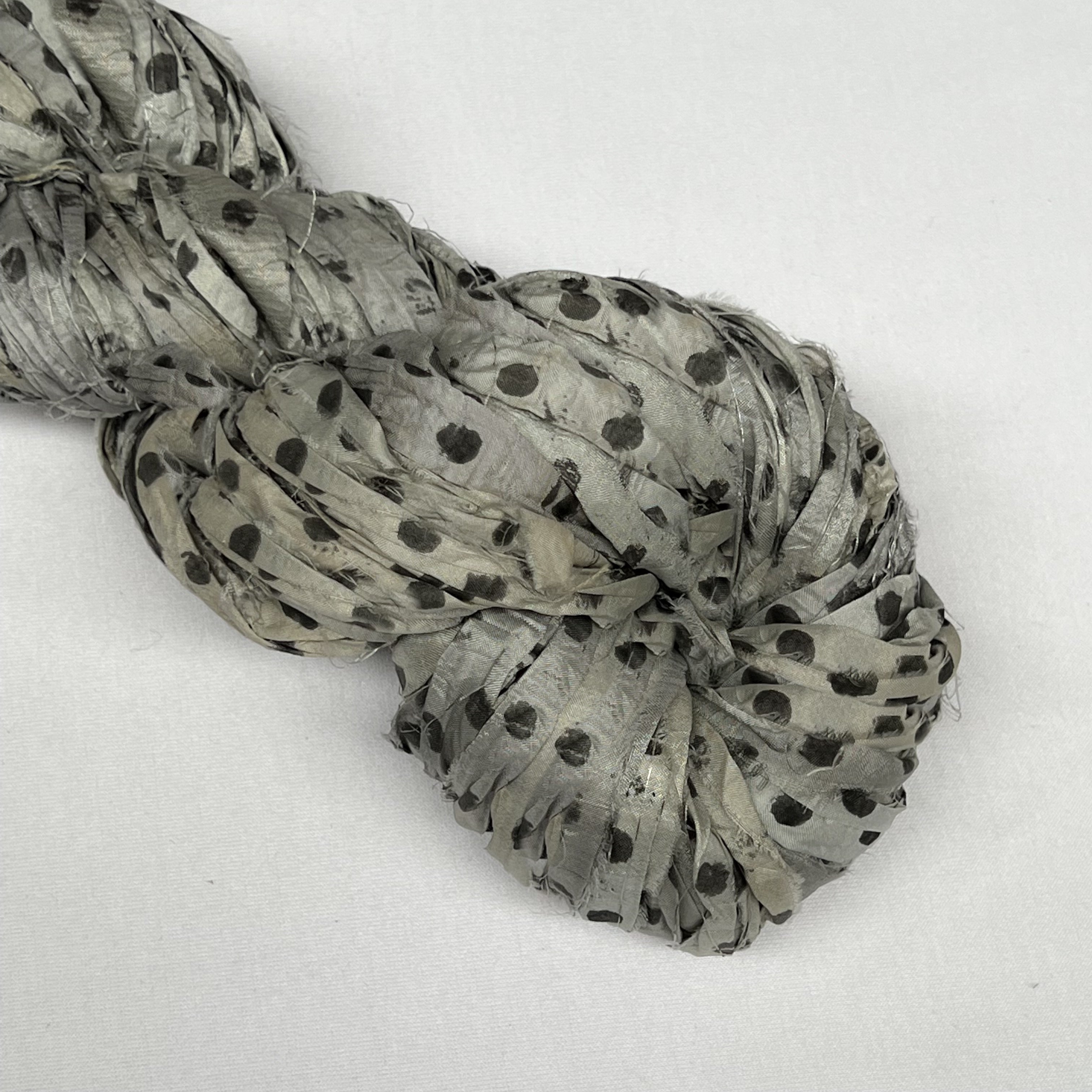Mary Maker Studio ribbons Sari Silk Polkadot Ribbon macrame cotton macrame rope macrame workshop macrame patterns macrame