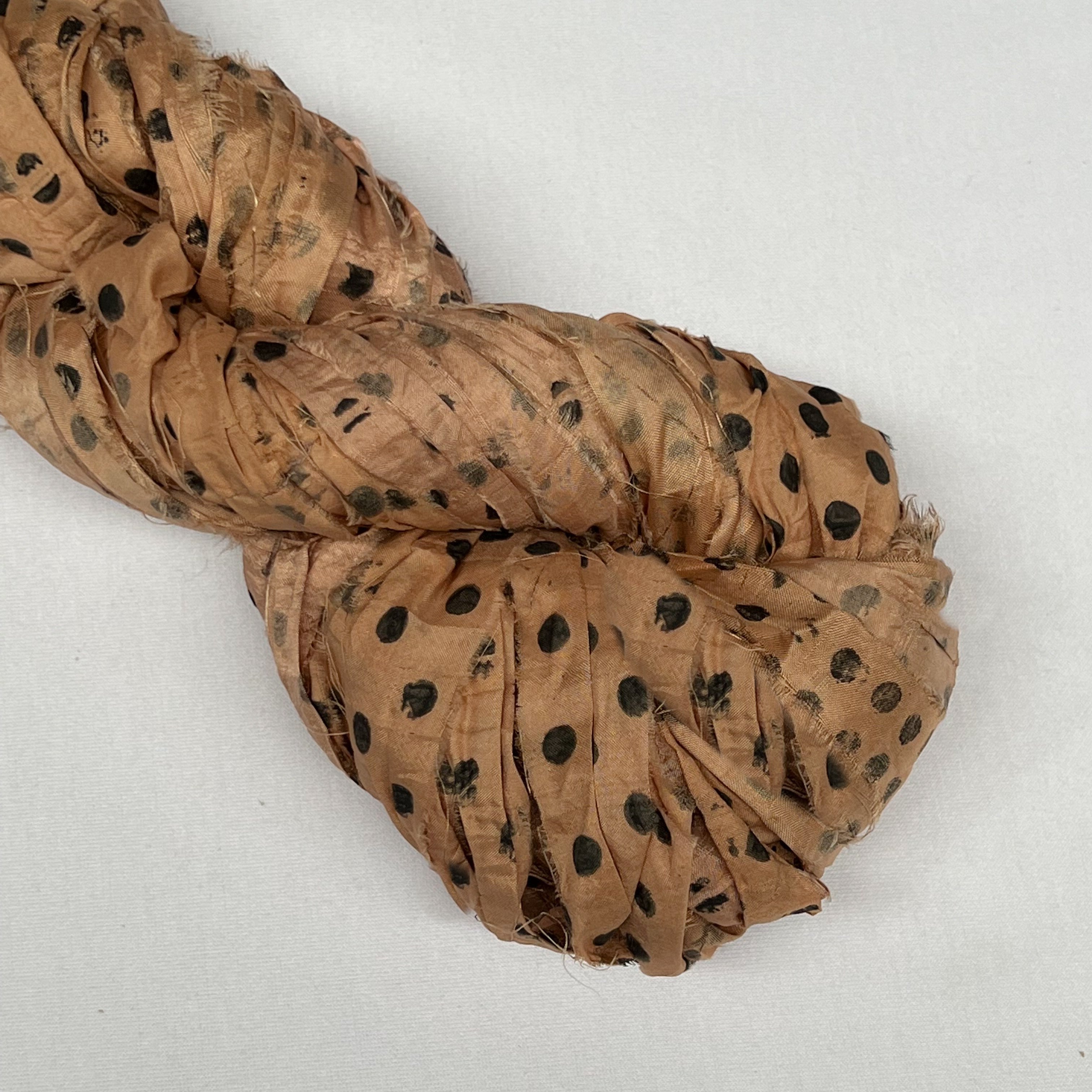 Mary Maker Studio ribbons Sari Silk Polkadot Ribbon macrame cotton macrame rope macrame workshop macrame patterns macrame