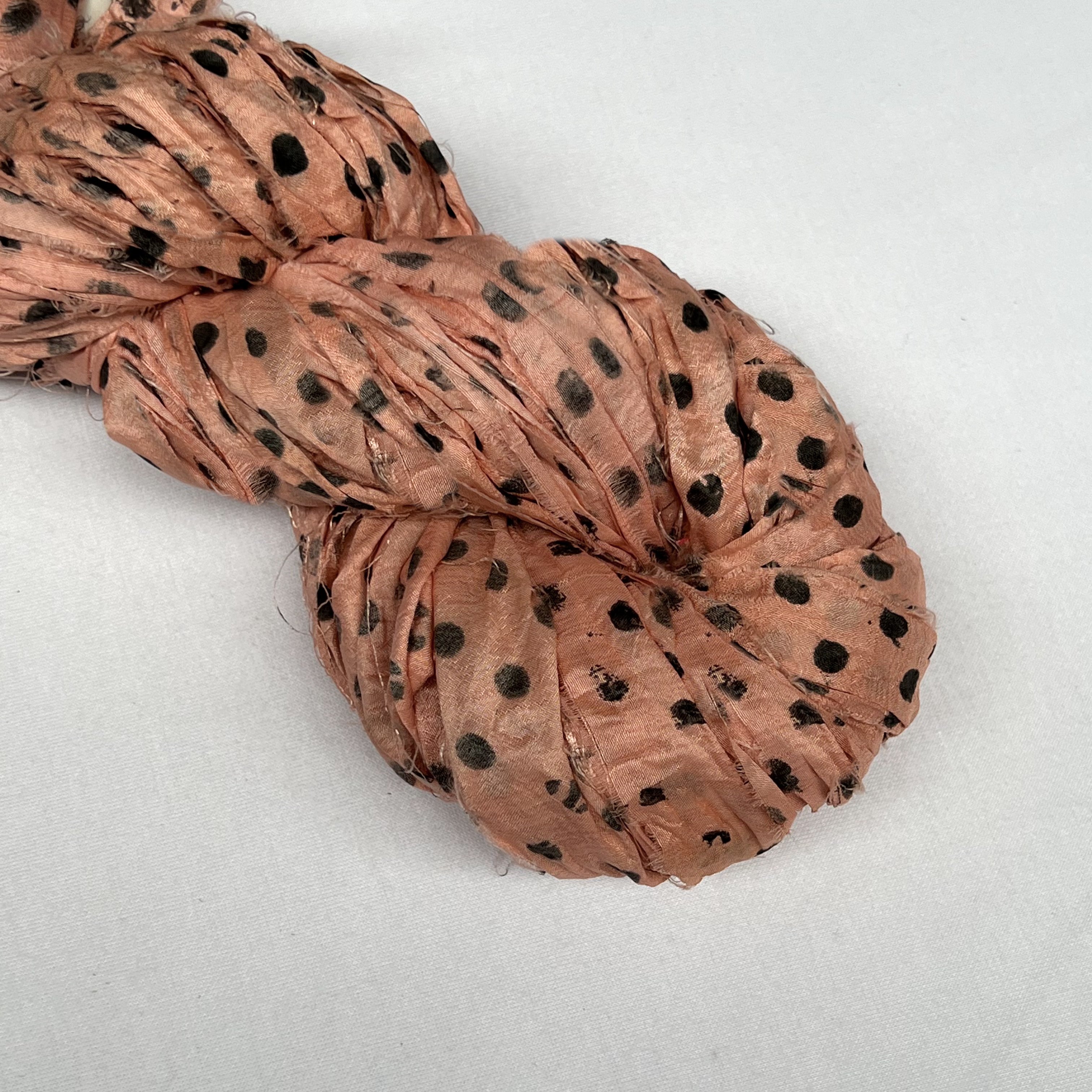 Mary Maker Studio ribbons Sari Silk Polkadot Ribbon macrame cotton macrame rope macrame workshop macrame patterns macrame