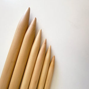 Mary Maker Studio Tools & Acceccories Big Knitting Needles macrame cotton macrame rope macrame workshop macrame patterns macrame