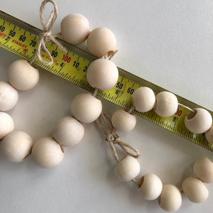 Mary Maker Studio Tools & Acceccories Round Wooden Beads macrame cotton macrame rope macrame workshop macrame patterns macrame