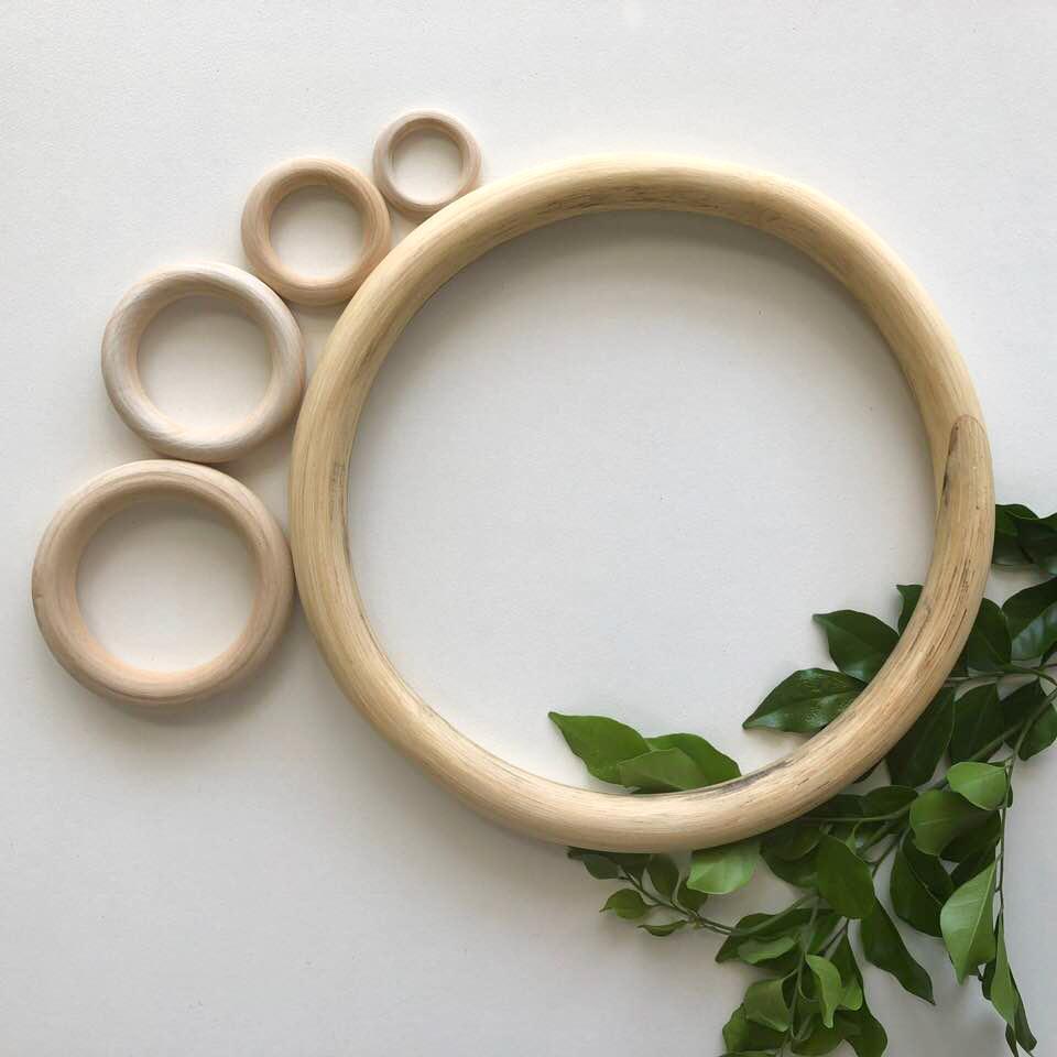 Mary Maker Studio Tools & Acceccories Wooden Rings macrame cotton macrame rope macrame workshop macrame patterns macrame