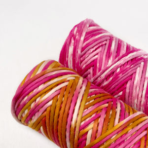 Hand Painted Macrame String // Cherry Pie