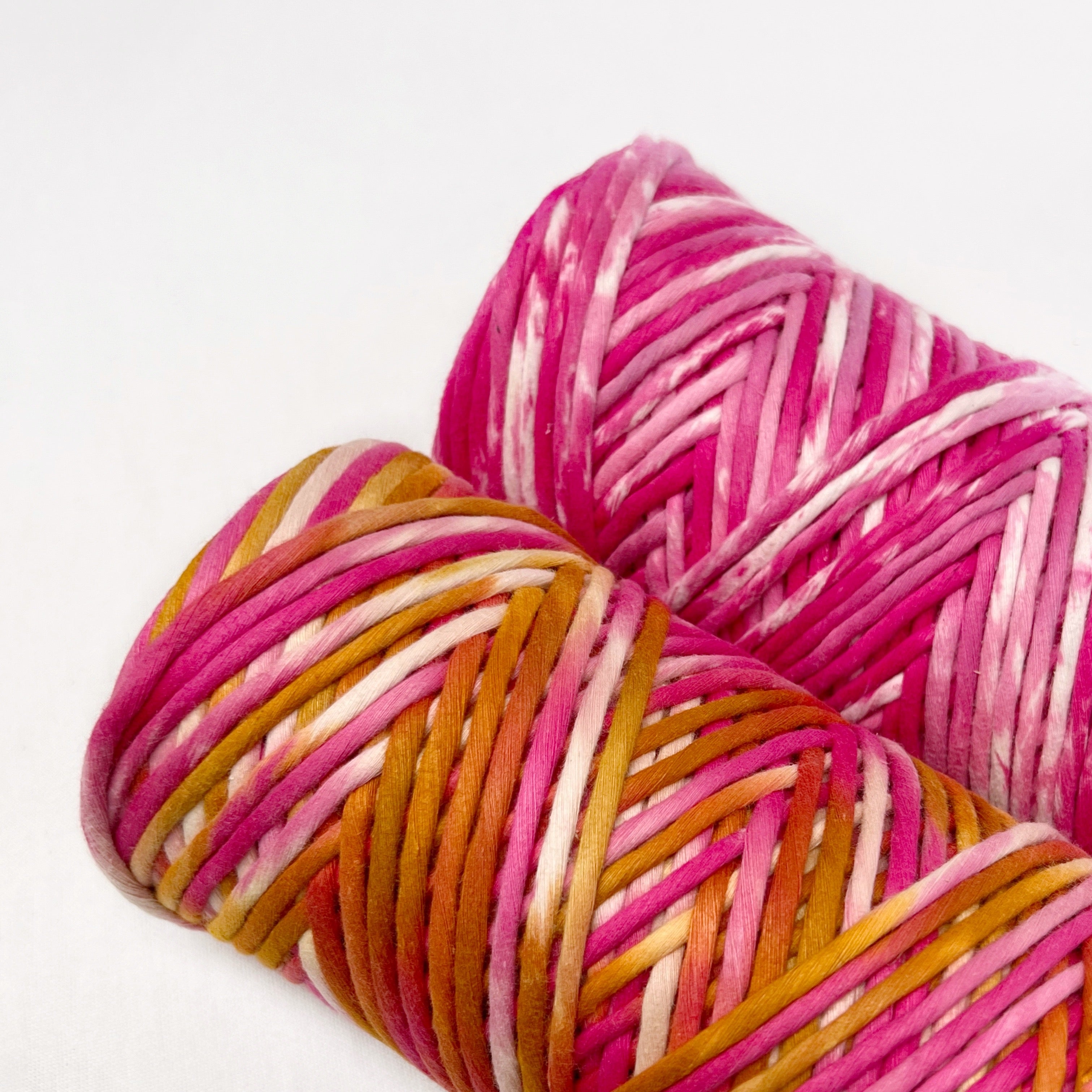 Hand Painted Macrame String // Cherry Pie