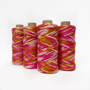 Hand Painted Macrame String // Cherry Pie
