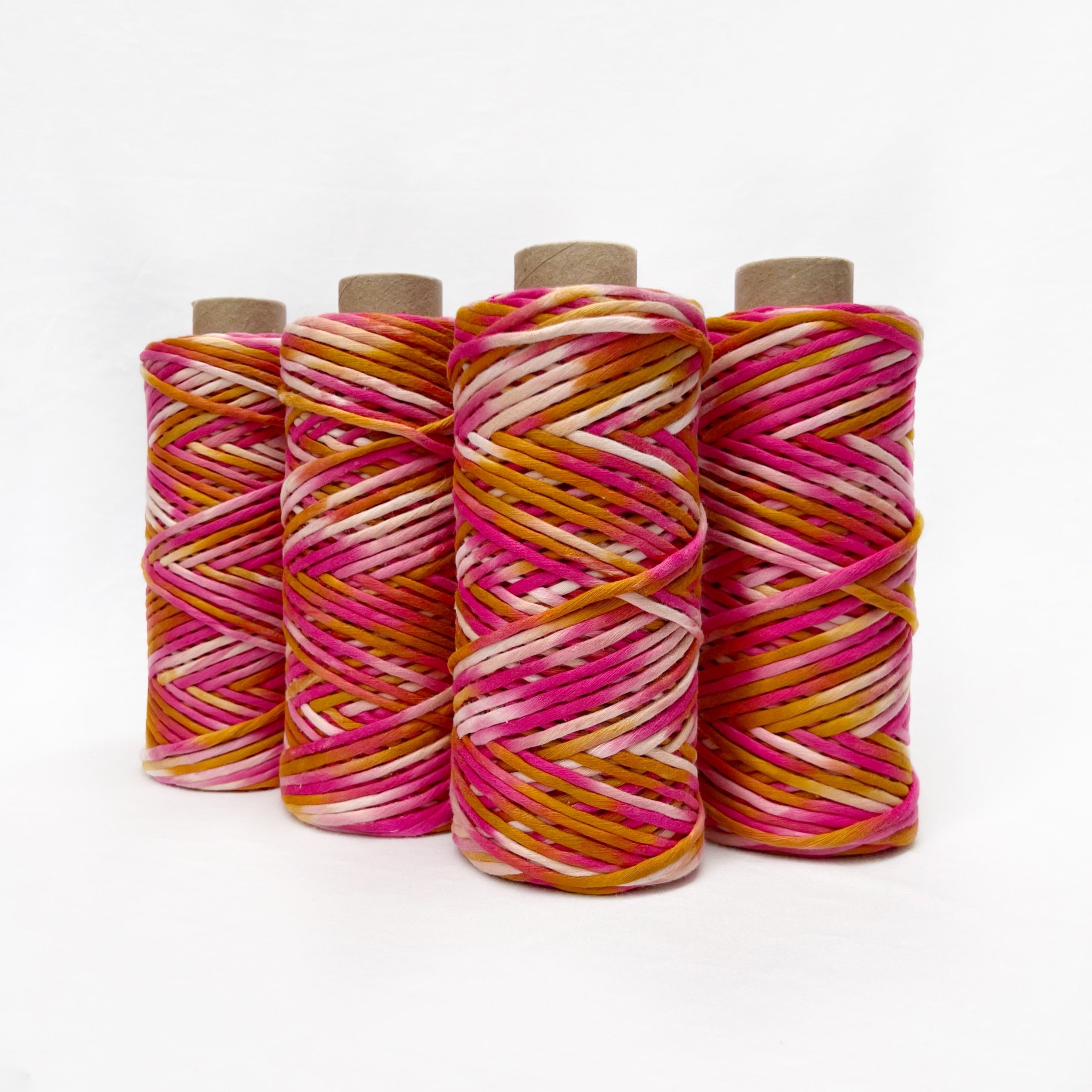 Hand Painted Macrame String // Cherry Pie