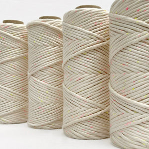 Neon // Speckle Macrame String