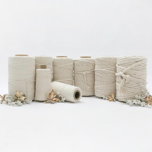 How to change cord sizes in Macrame- simply / Macrame DIY Tips - Mary ...