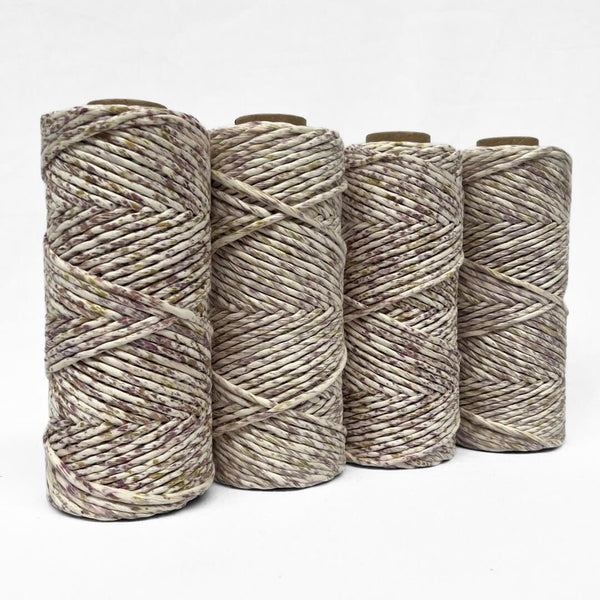 Confetti Macrame String // Mauve Marigold Premium Cotton Cord - Mary ...