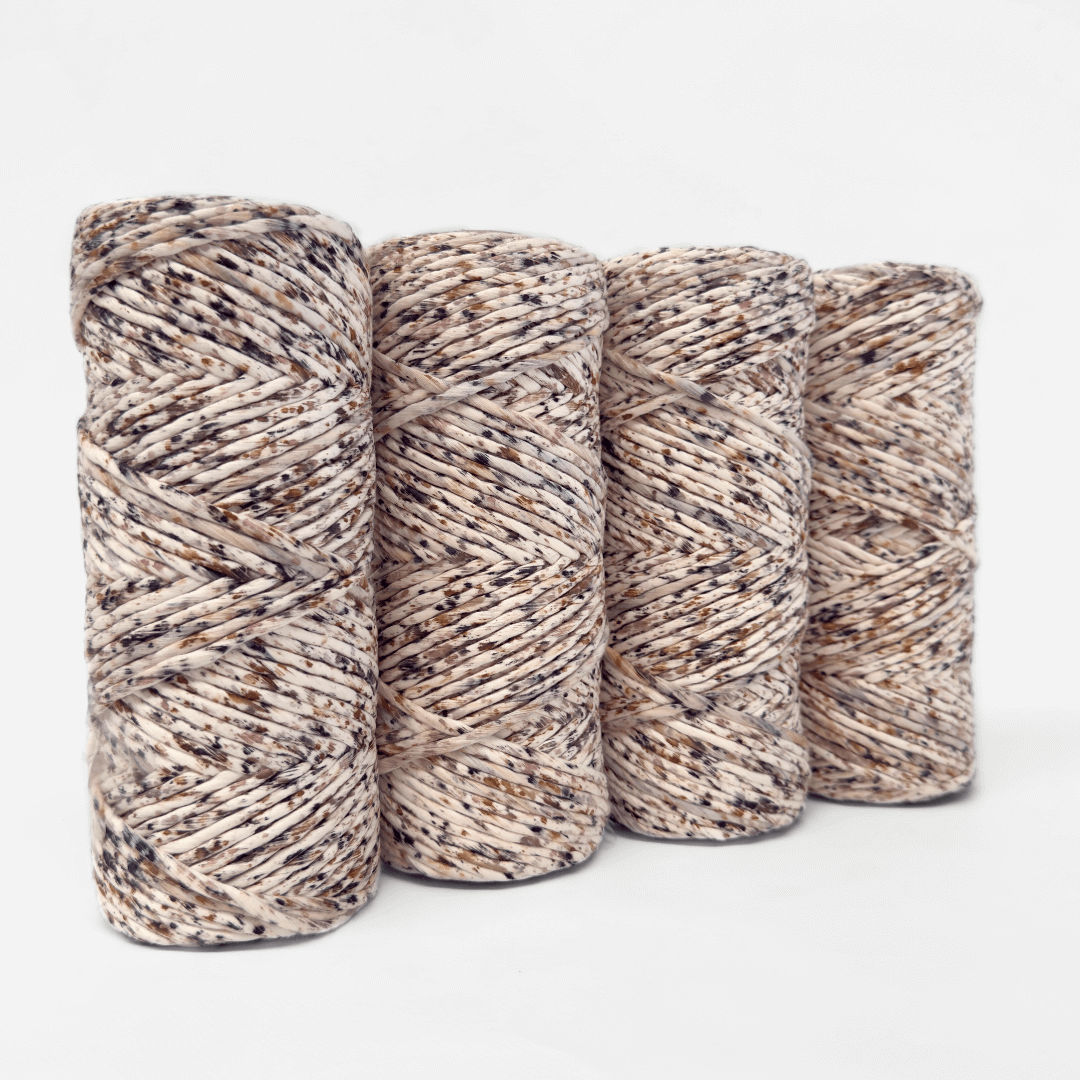 Confetti Macrame String // Chocolate Chip