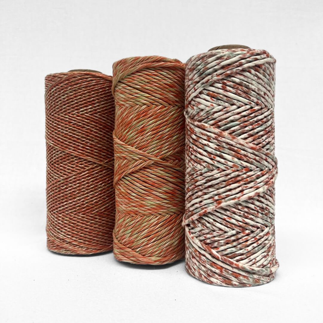 One String Weave Rope Confetti Macrame String // Rustique Premium Cotton Cord - Mary Maker ...
