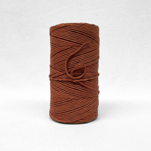 Recycled Luxe Macrame String // Rust Cotton Cord - Mary Maker Studio ...