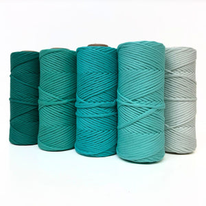 Cloud 9 Macrame String Bundle || Ocean Sky