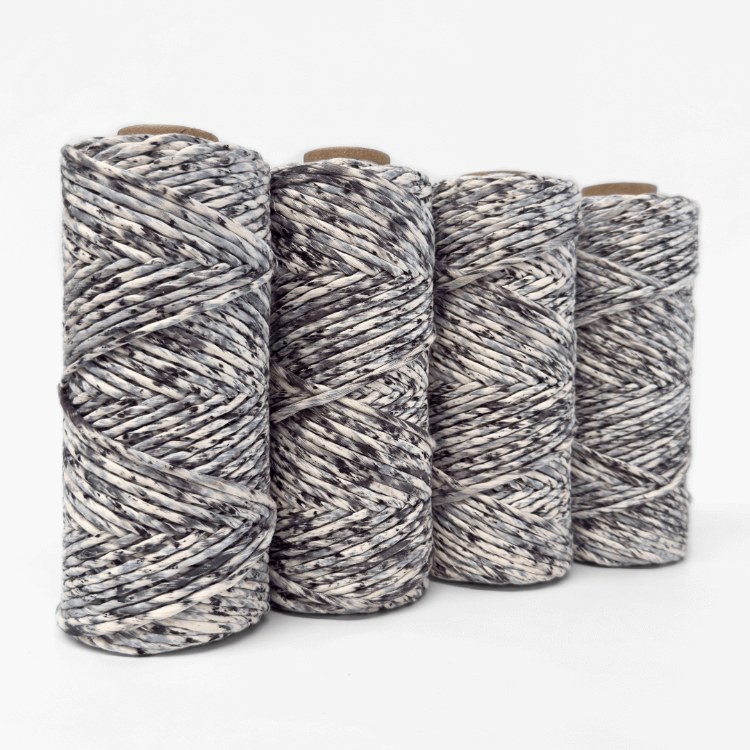 Confetti Macrame String // Midnight