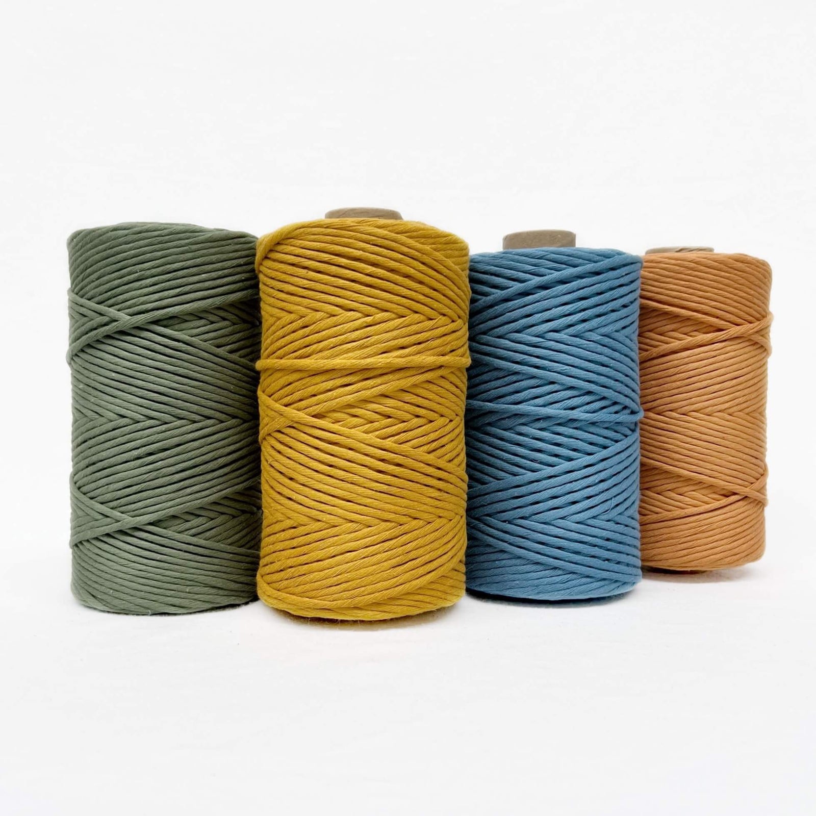 Recycled Luxe Macrame String // Honey Mustard