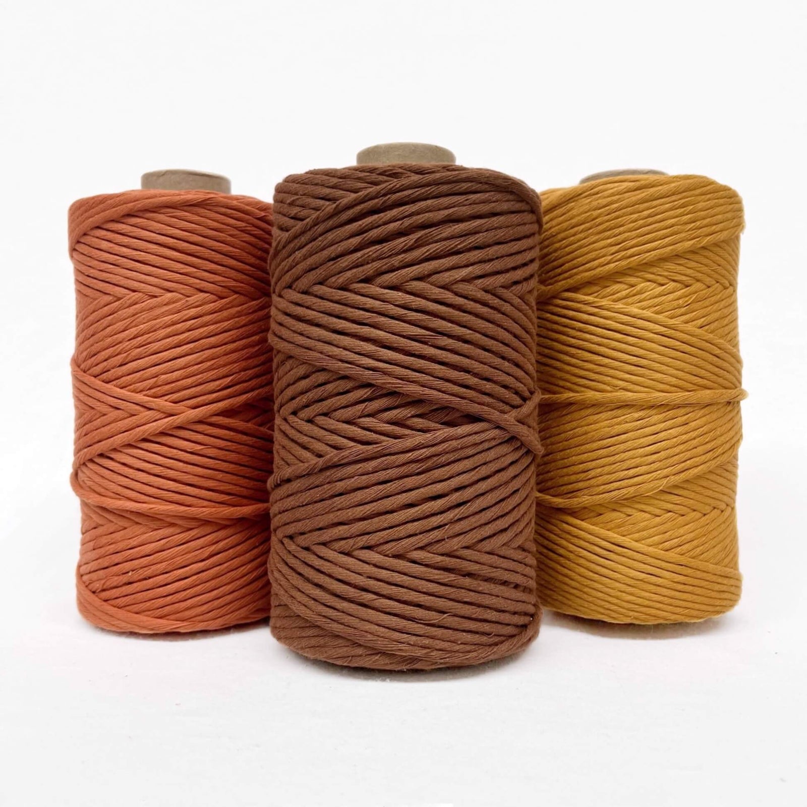 Recycled Luxe Macrame String // Mustard