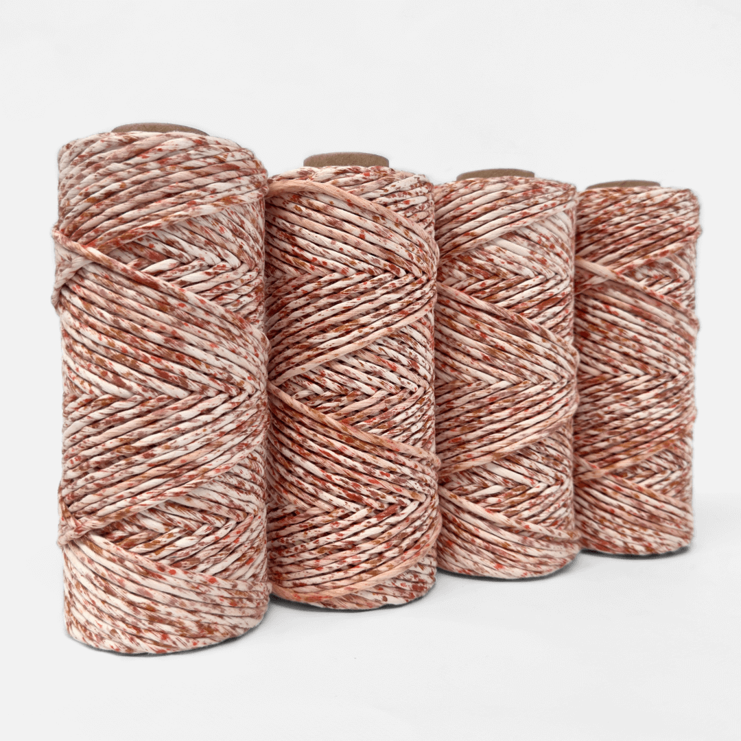Confetti Macrame String // Autumn Ember