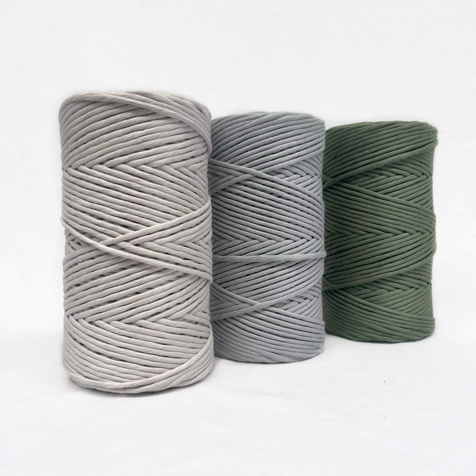 Mary Maker Studio Luxe Colour Cotton Recycled Luxe Macrame String // Duck Egg Blue macrame cotton macrame rope macrame workshop macrame patterns macrame