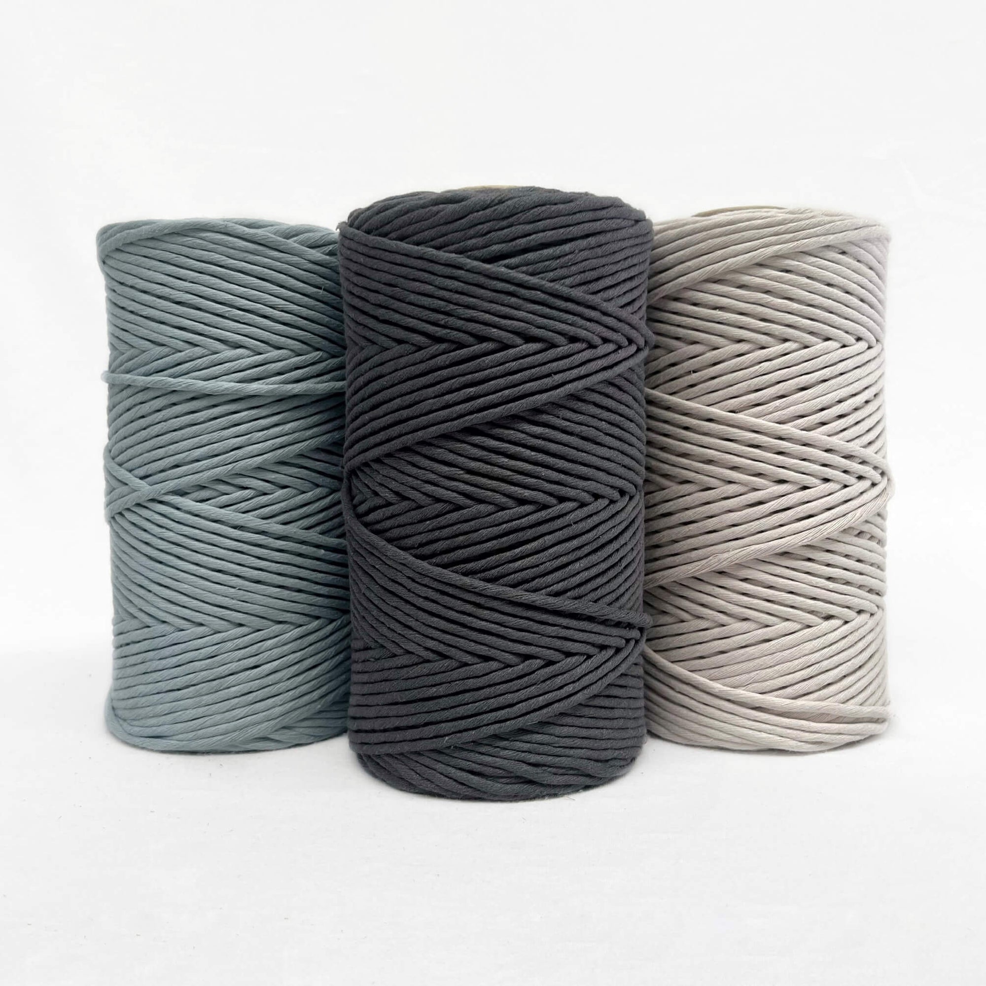 Recycled Luxe Macrame String // Nimbus Blue
