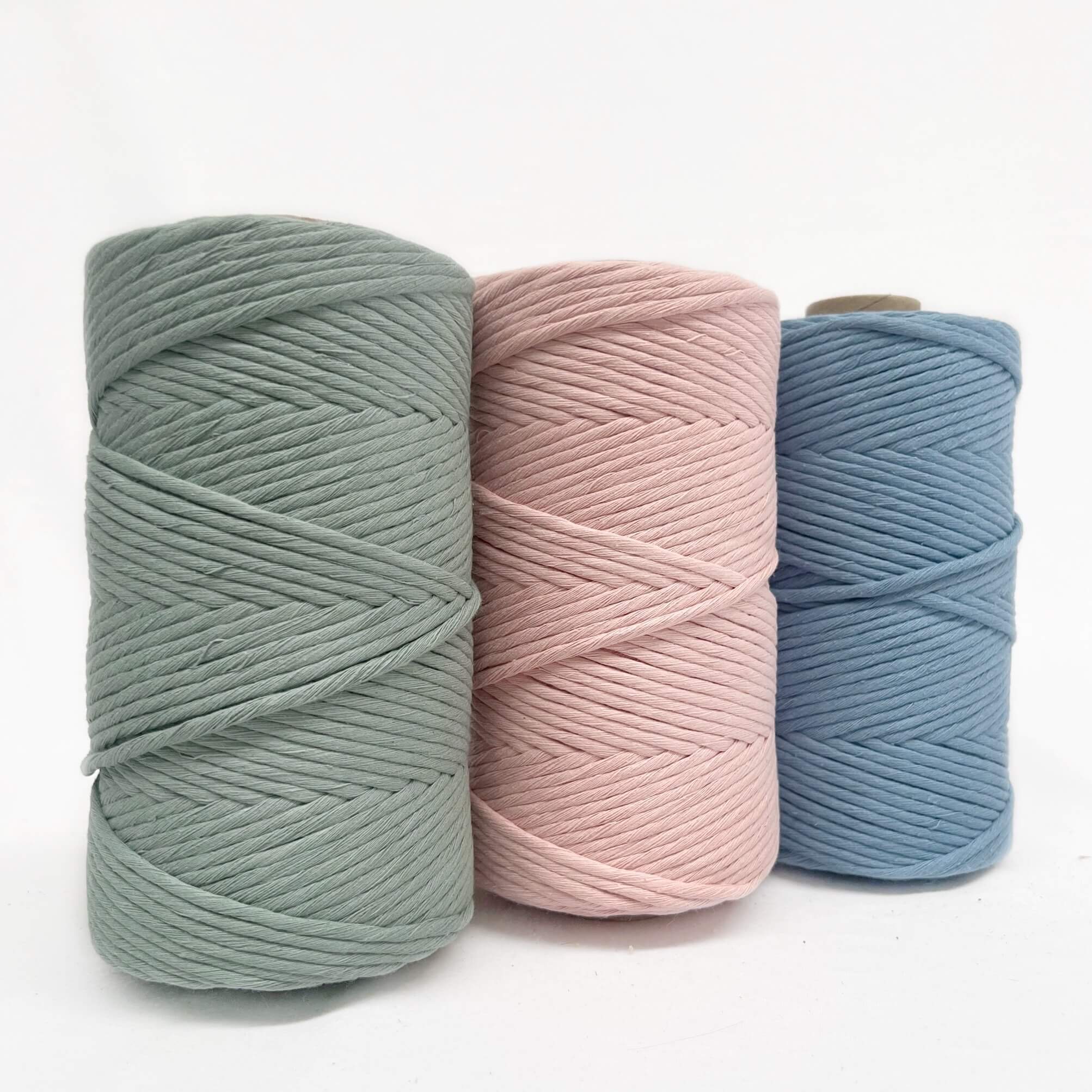 Recycled Luxe Macrame String // Faded Denim - Mary Maker Studio ...
