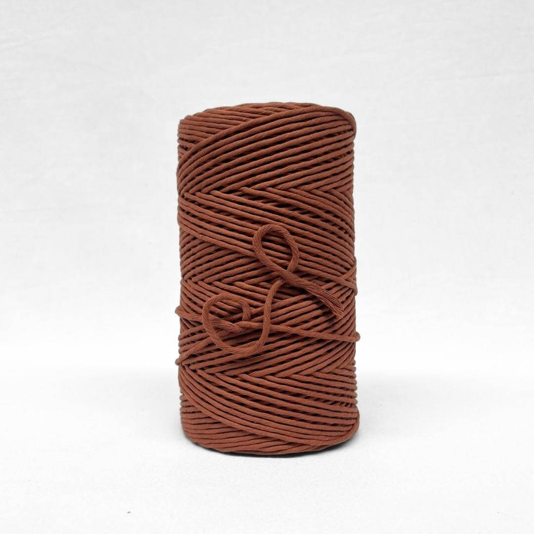 Recycled Luxe Macrame String // Burnt Butter Cotton Cord - Mary Maker ...