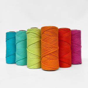 Macrame String Bundle || Neon