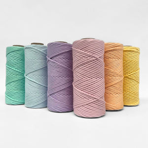 Macrame String Bundle || Pastel