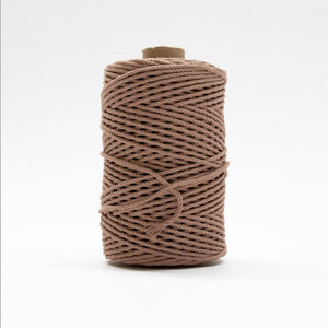 Mary Maker Studio Luxe Colour Cotton 4mm 1KG Recycled Luxe Macrame Rope // Driftwood macrame cotton macrame rope macrame workshop macrame patterns macrame