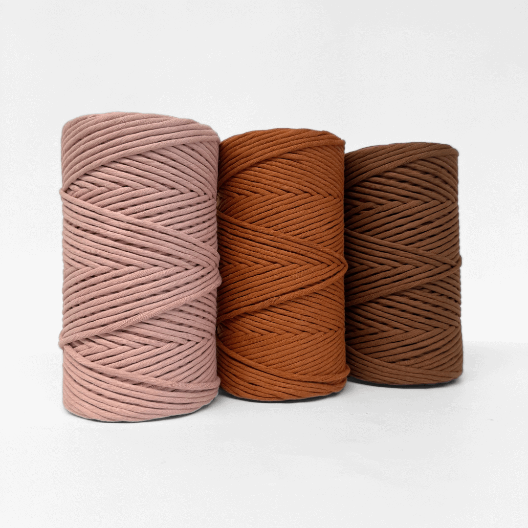 Recycled Macrame String Bundle || Autumn