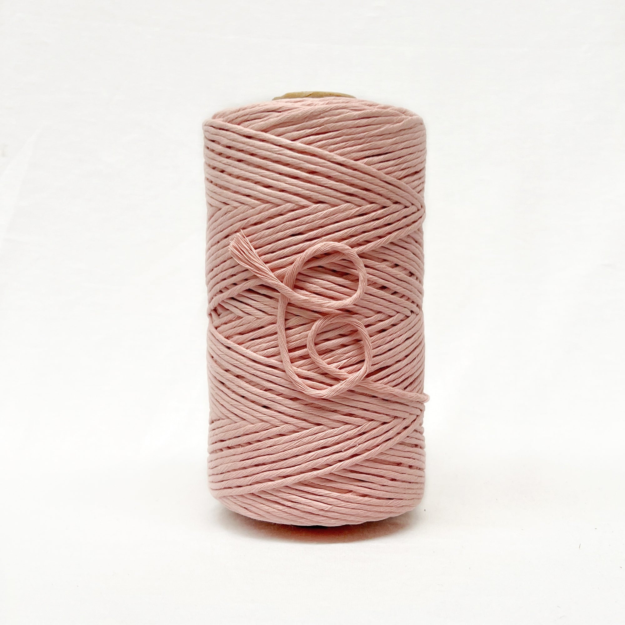 Recycled Luxe Macrame String // Powder Pink