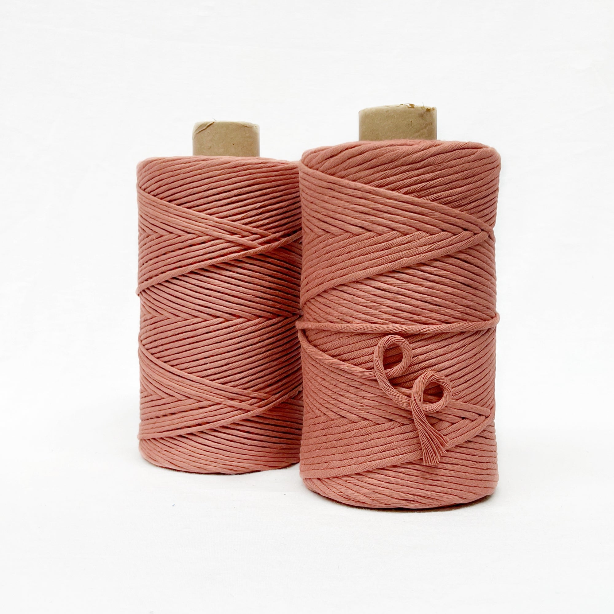 Recycled Luxe Macrame String // Rose Tea