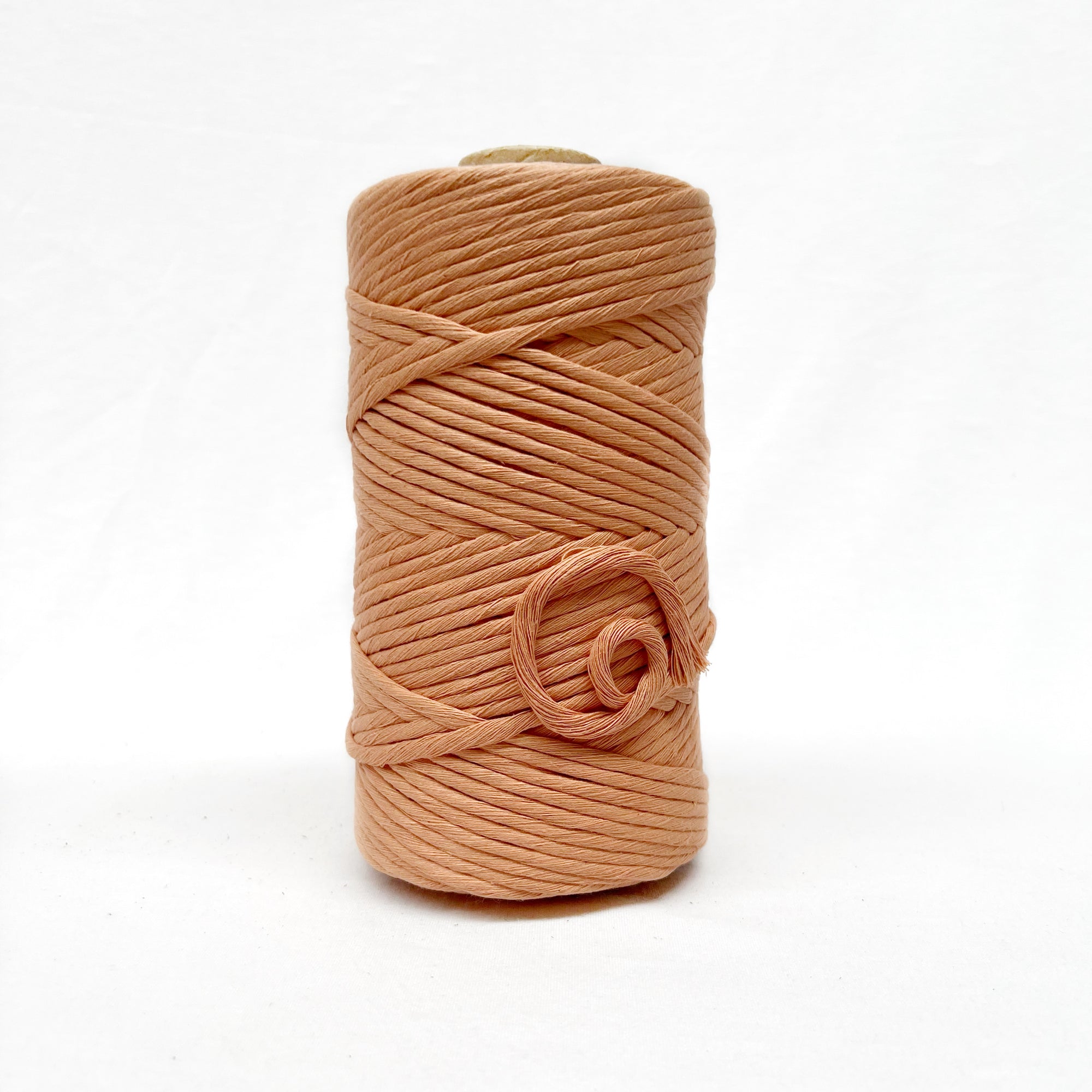 Recycled Luxe Macrame String // Peach