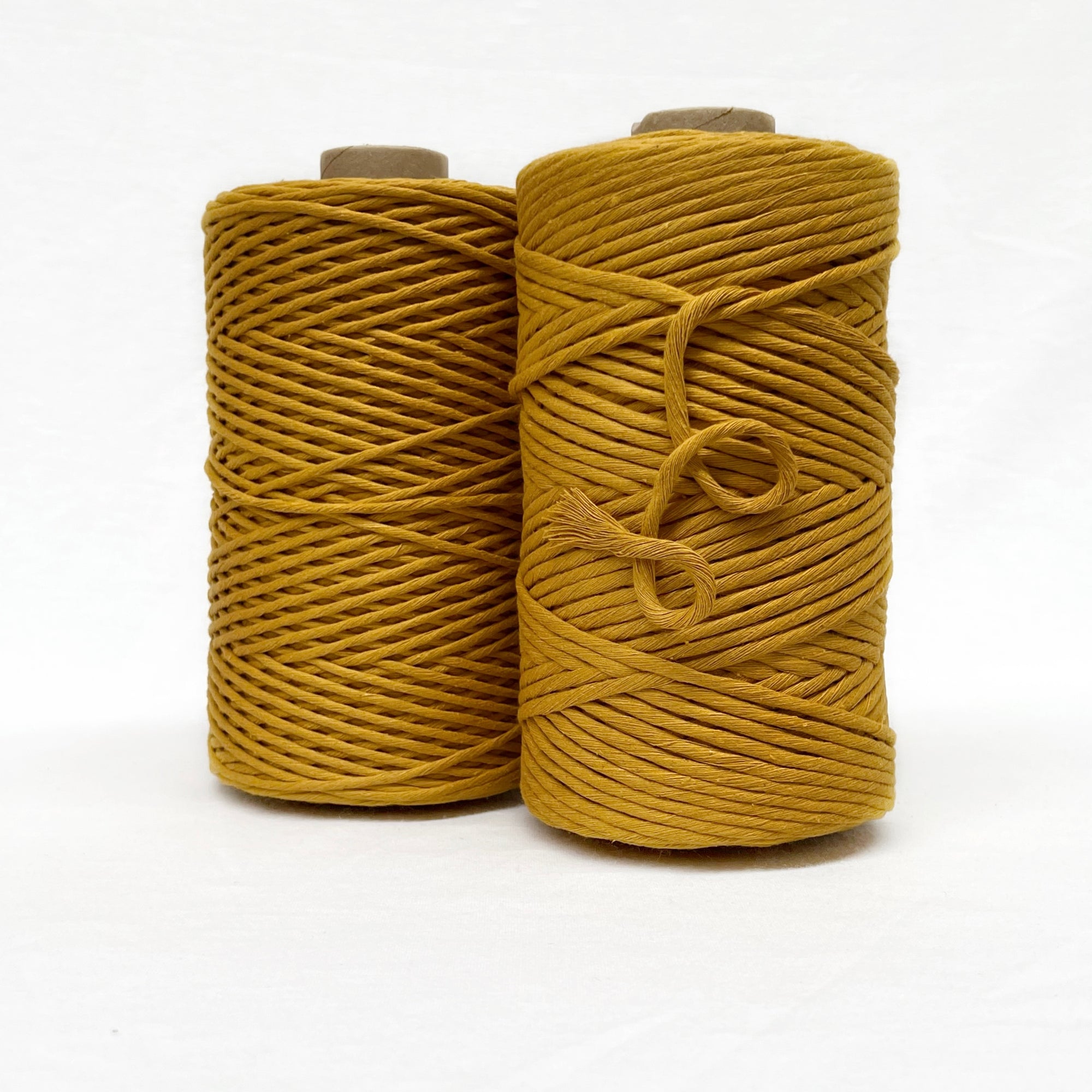 Recycled Luxe Macrame String // Honey Mustard