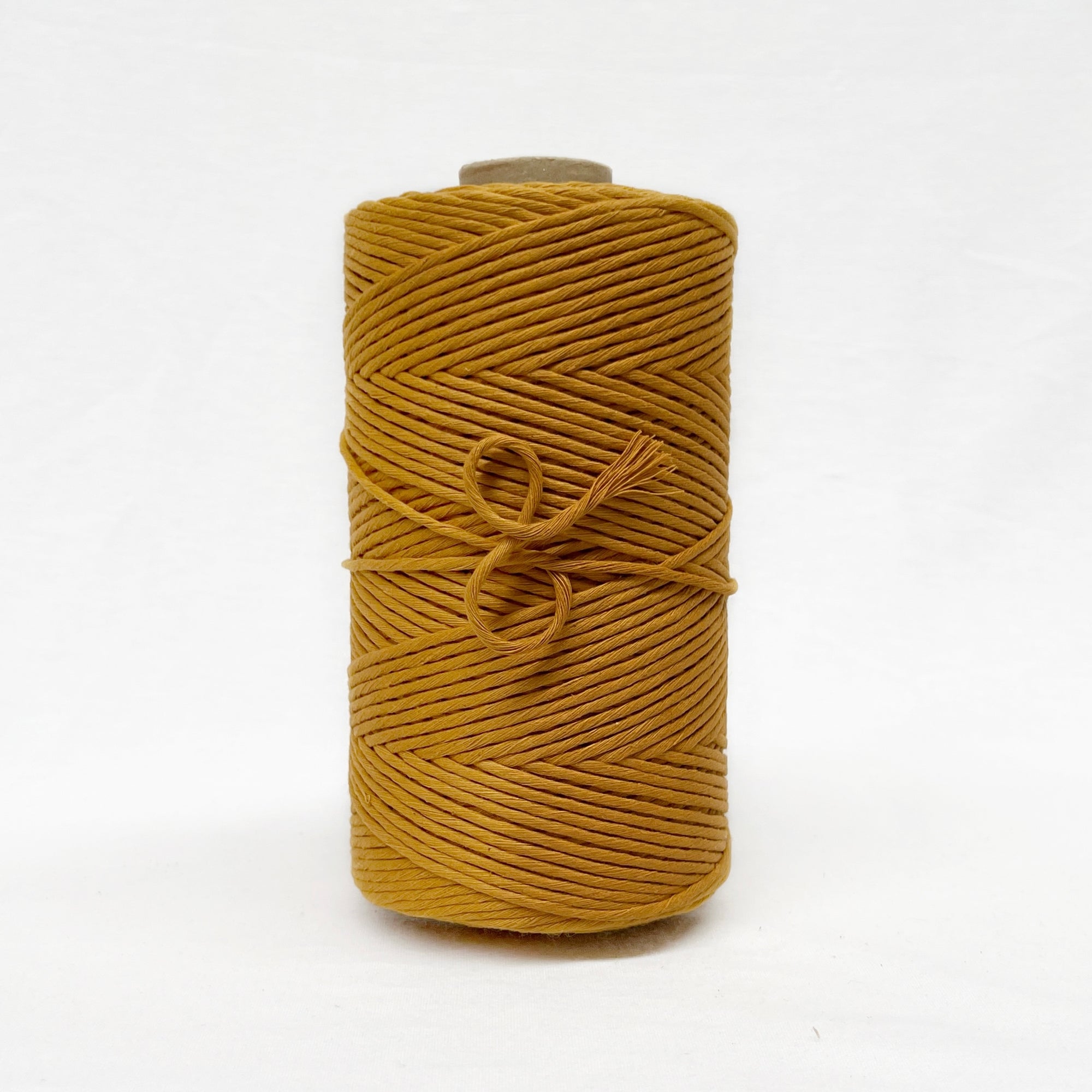 Recycled Luxe Macrame String // Mustard