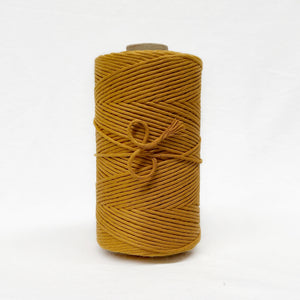 Recycled Luxe Macrame String // Mustard