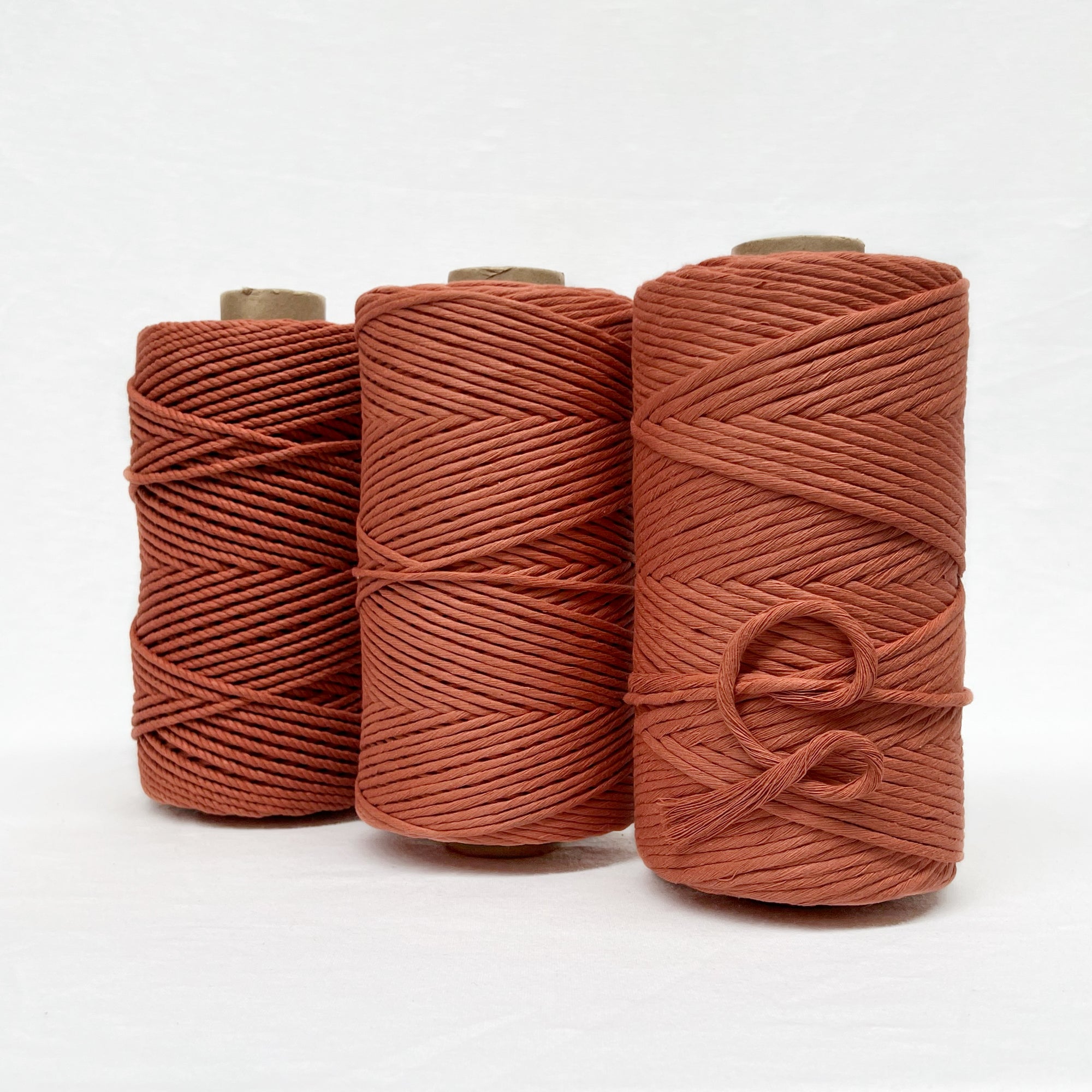 Recycled Luxe Macrame String // Terracotta