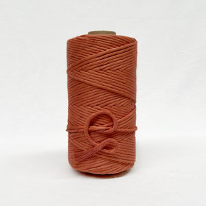 Recycled Luxe Macrame String // Terracotta