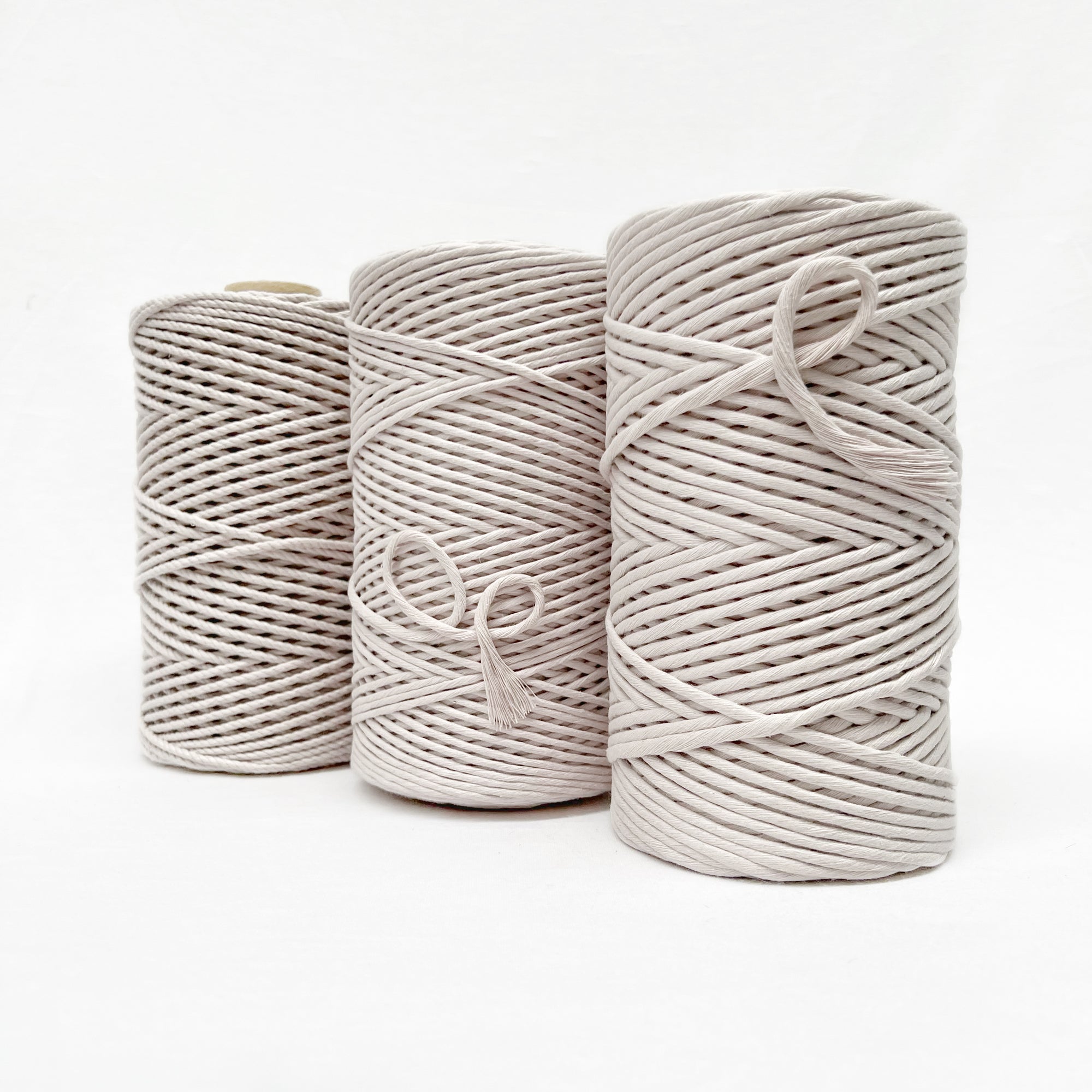 Recycled Luxe Macrame String // Linen