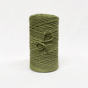 Recycled Luxe Macrame String // Olive Green