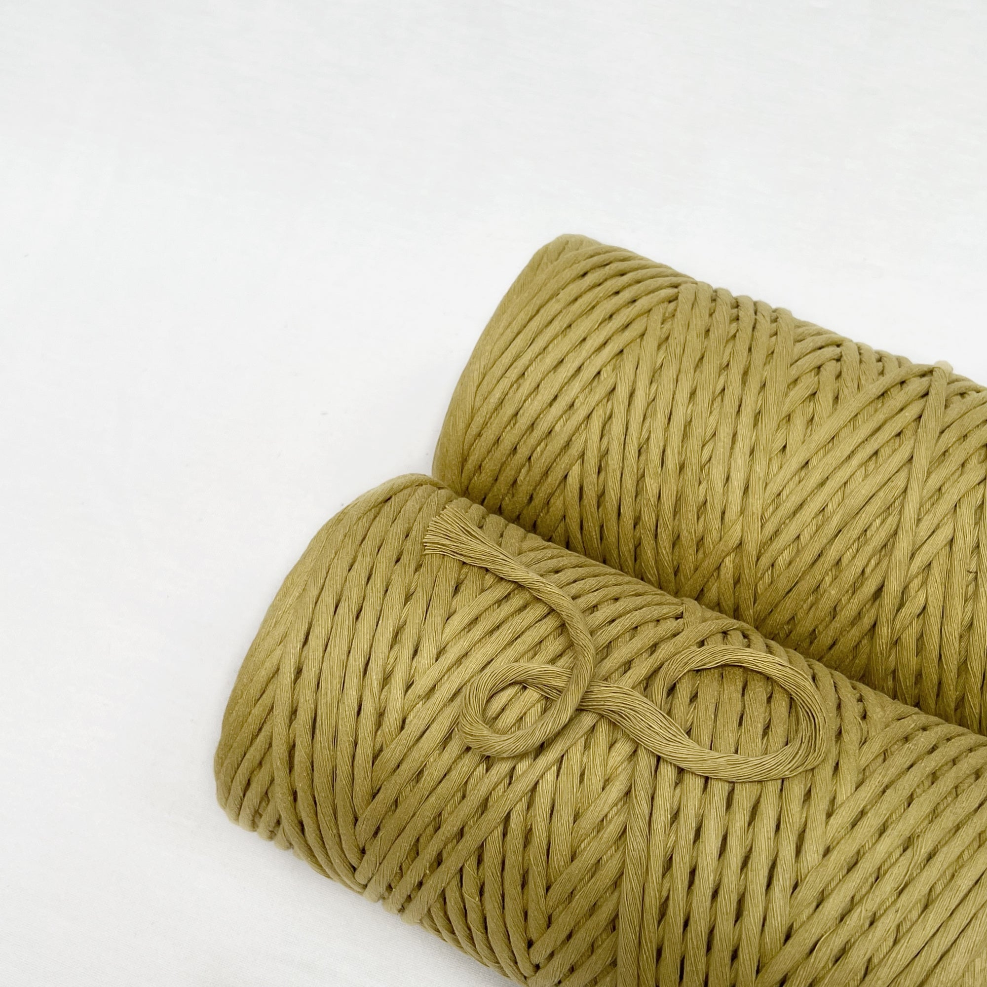 Recycled Luxe Macrame String // Antique Gold