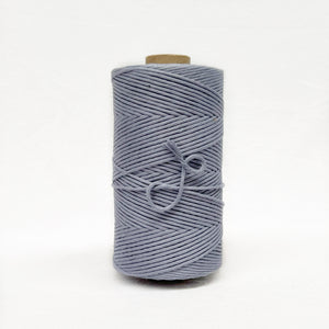 Recycled Luxe Macrame String // Periwinkle