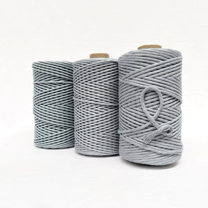 Recycled Luxe Macrame String // Nimbus Blue