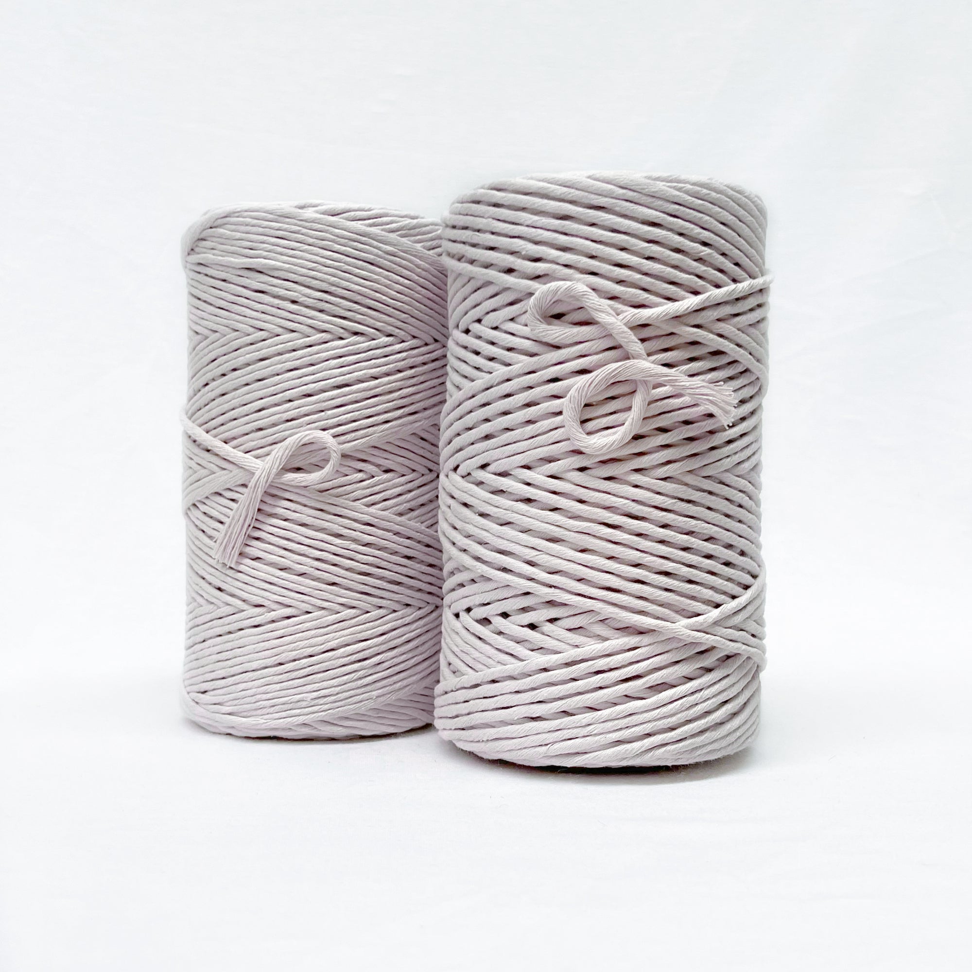 Recycled Luxe Macrame String // Cloud Grey