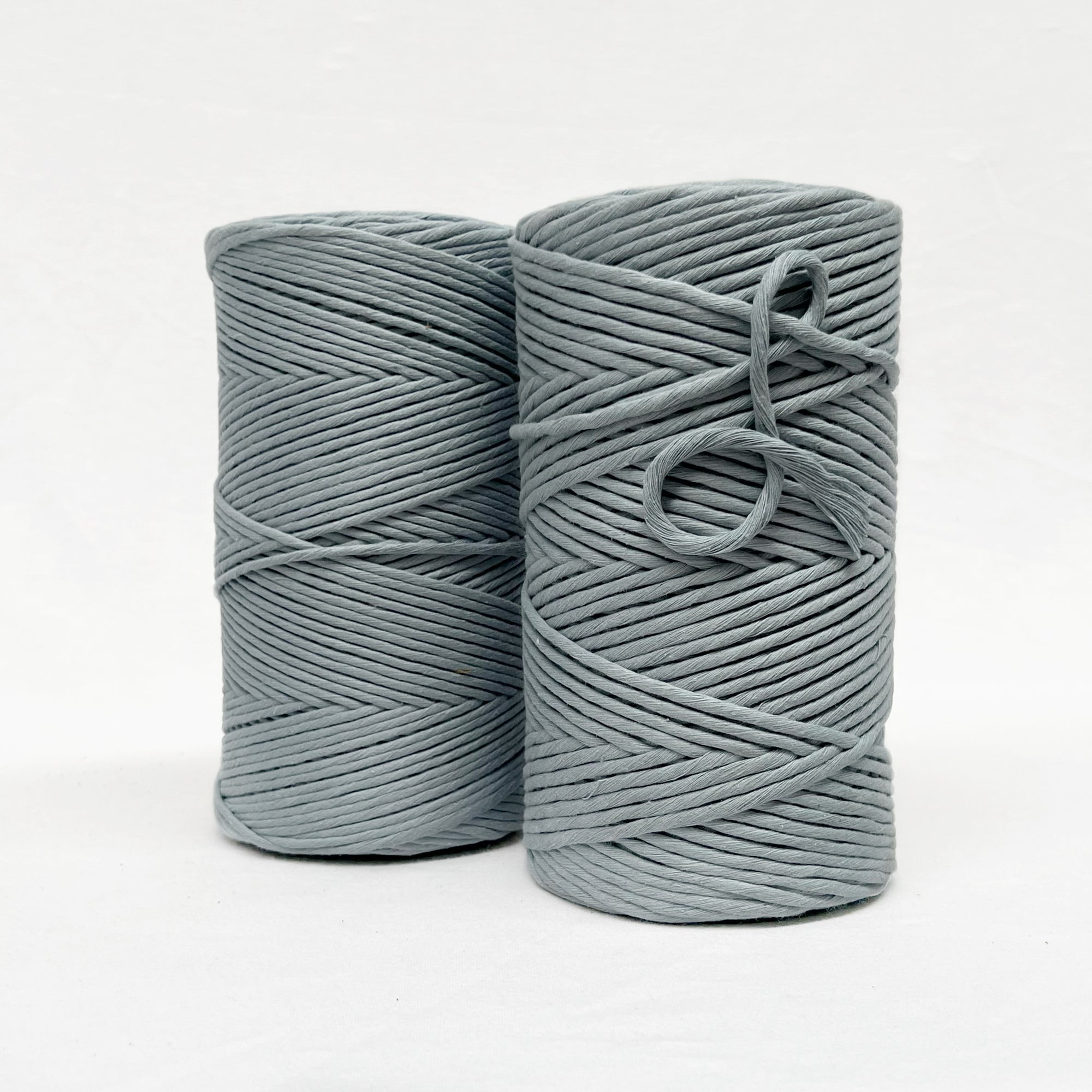 Recycled Luxe Macrame String // Nimbus Blue LIGHT