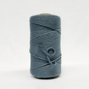 Recycled Luxe Macrame String // Vintage Blue