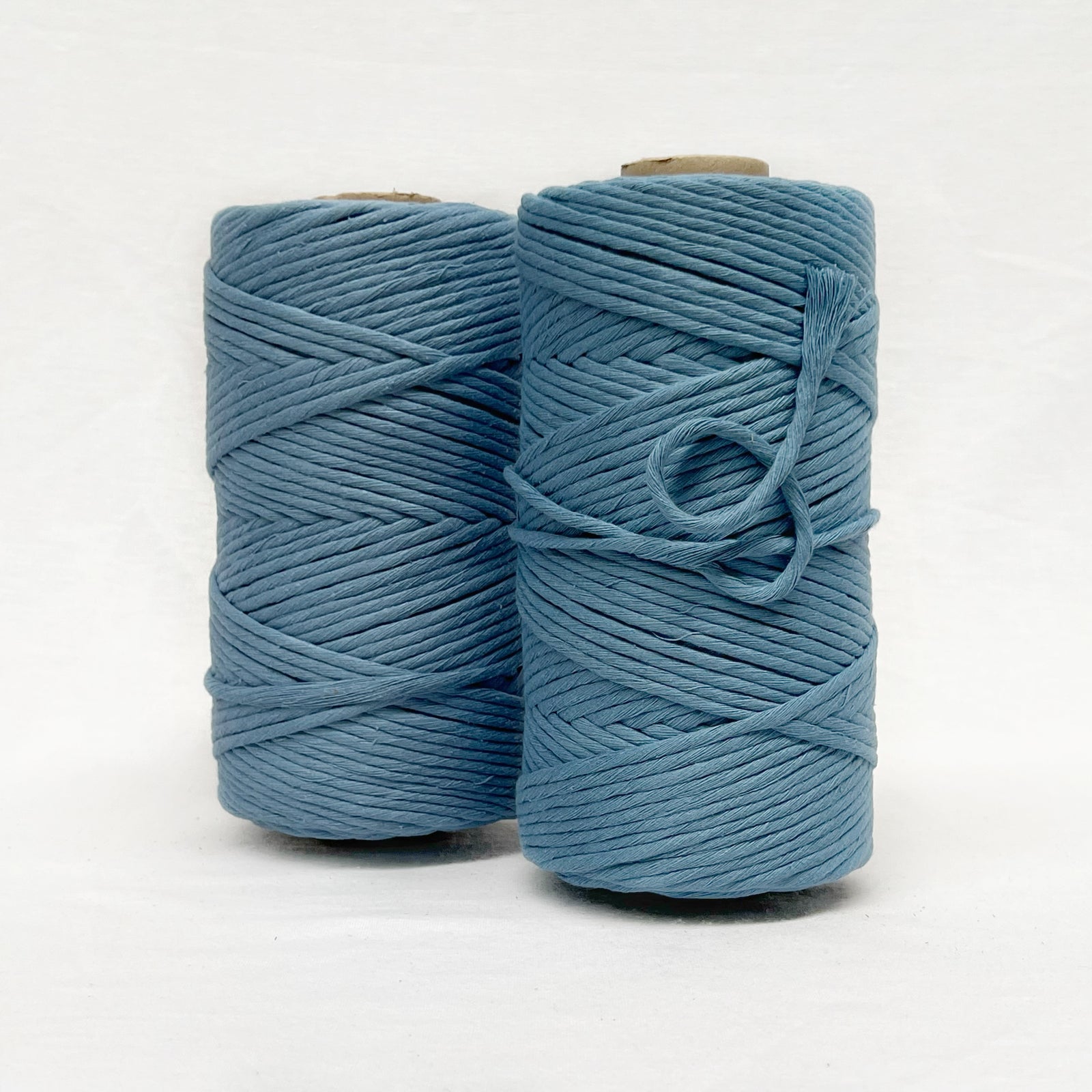 Recycled Luxe Macrame String // Parisian Blue