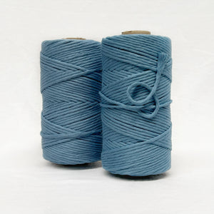 Recycled Luxe Macrame String // Parisian Blue
